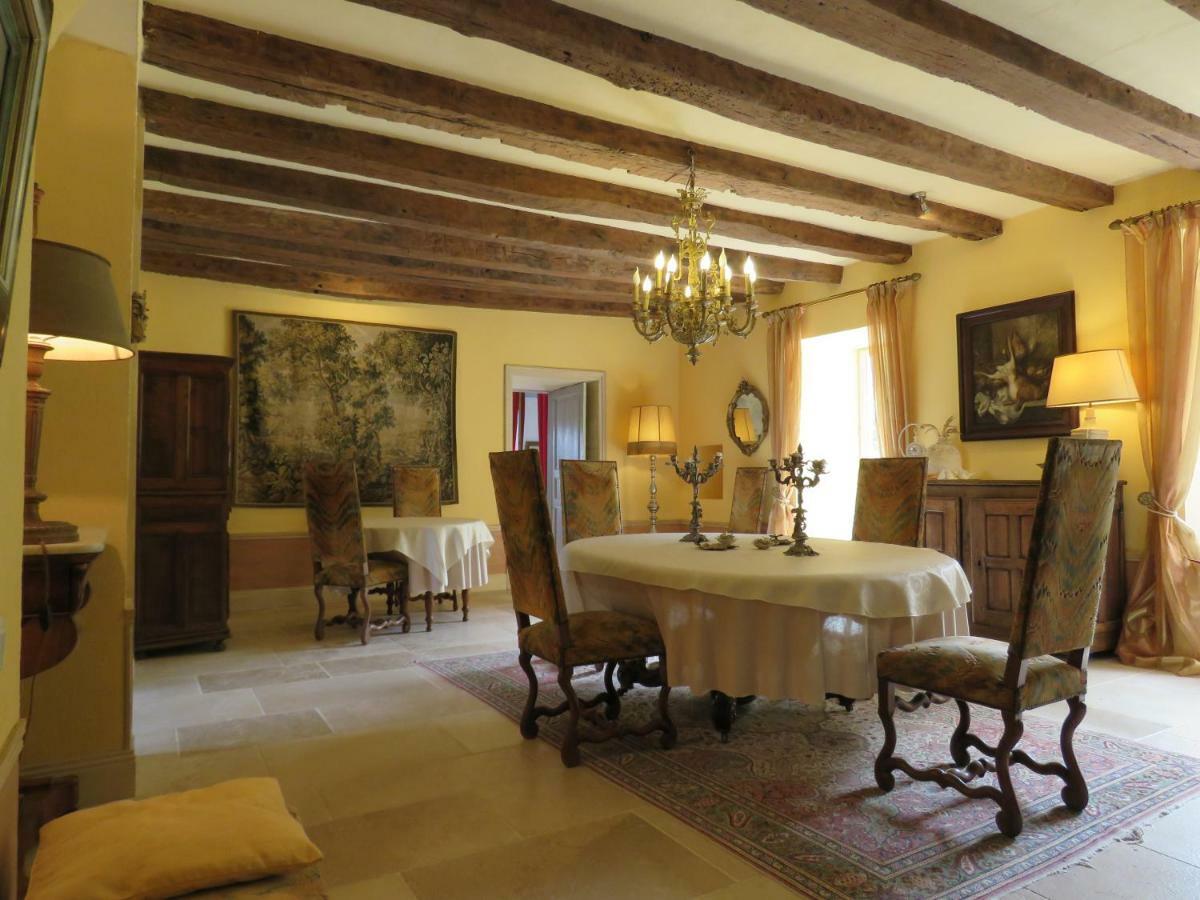 Chateau De Gaubert Bed and Breakfast Terrasson Exteriör bild